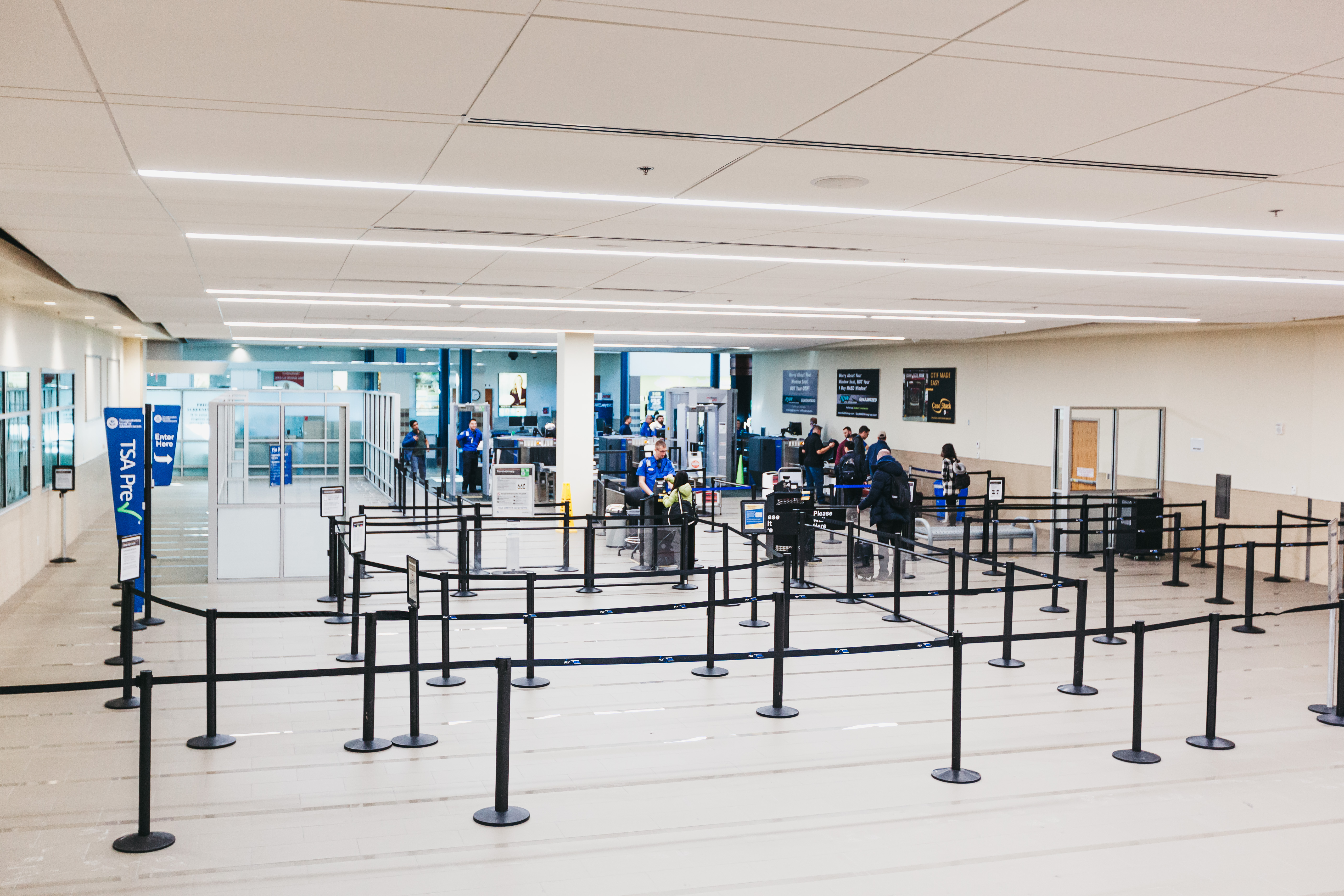 Northwest Arkansas National Airport Security Checkpoint